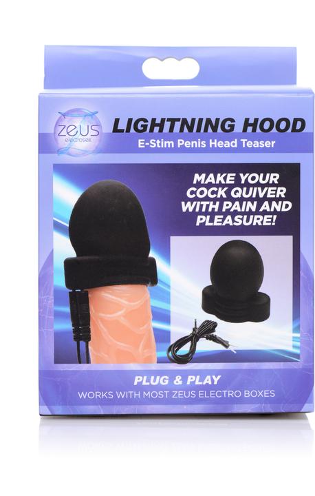Productafbeelding Zeus Electrosex Lightning Hood E-stim Peniskop Teaser