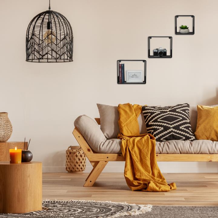 Immagine prodotto Relaxdays Mensole Cubo, Set 3 pz (30 x 15 x 25 cm)