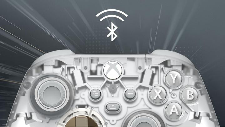 Actual product image Microsoft Xbox Wireless Controller - Ghost Cipher (Special Edition) (PC, Xbox Series X, Xbox Series S, Android, iOS)