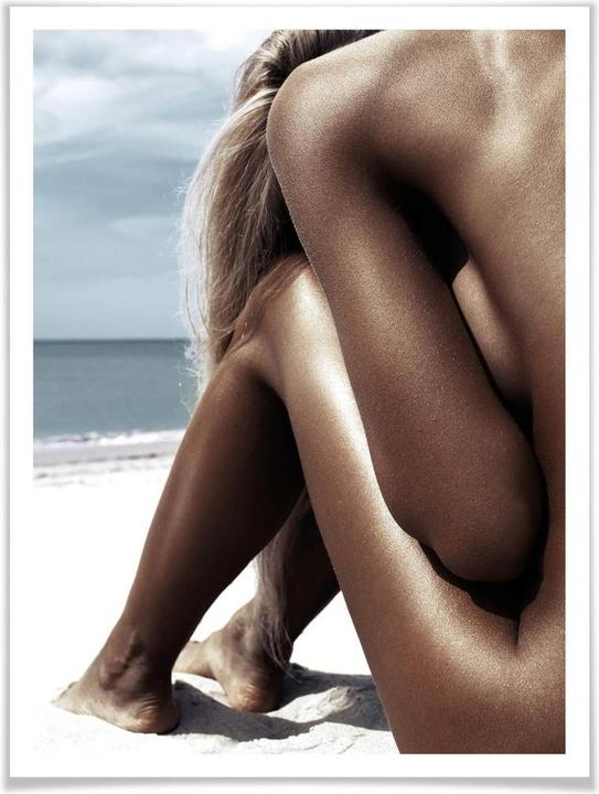 Produktbild Trenddeko Nackt am Strand (40 x 50 cm)