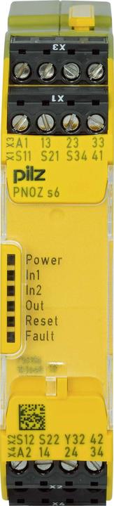 Actual product image Pilz Sigma Two Hand Relay Type Iiic 24vdc