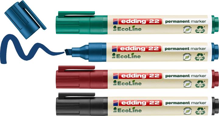 Produktbild Edding Permanent Marker 22 (4 x)