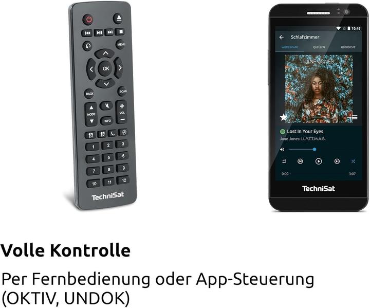 Productafbeelding TechniSat DigitRadio 586 (DAB+, FM, Internet radio, Bluetooth, WiFi)