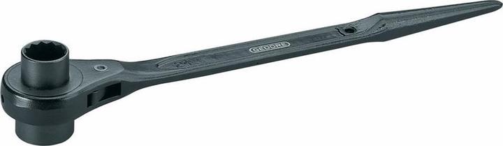 Produktbild Gedore 29 19X24 Stahlbauknarre, Doppel-6-kant 19x24 mm (1/2")