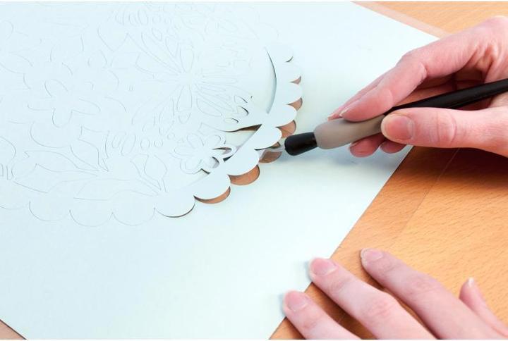 Produktbild Silhouette Werkzeug Spatel