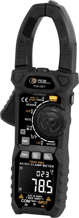 PCE Instruments Multimètre (CAT III 1000V, CAT IV 600V)