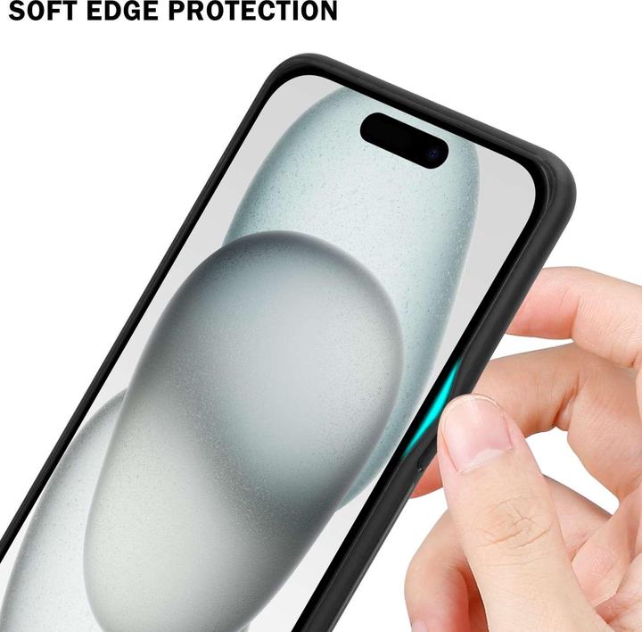 Produktbild Cadorabo Hülle für Apple iPhone 15 TPU im 2 Farben Design (Apple iPhone 15)