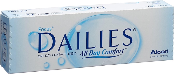Actual product image Dailies All Day Comfort 30 (30 Piece, Daily lens, Spherical)