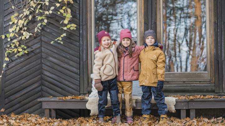 Produktbild finkid wetterfeste Outdoorhose HIRVI (110)