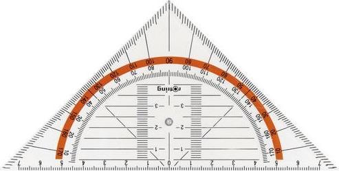 Actual product image Rotring Centro Geo Triangle (160 mm)