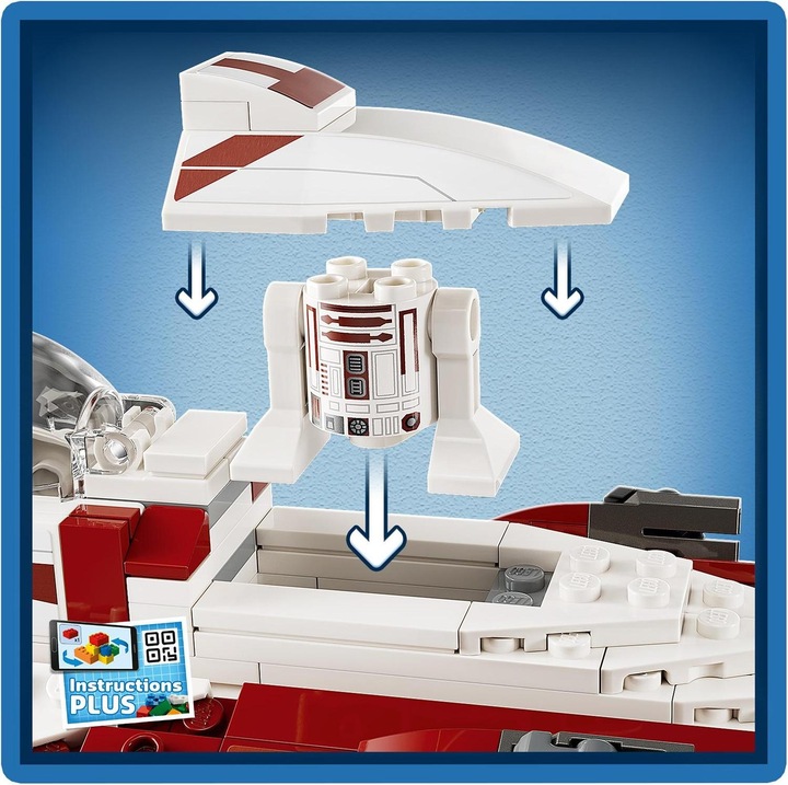 Produktbild LEGO Obi-Wan Kenobis Jedi Starfighter (75333, LEGO Star Wars)