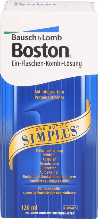 Produktbild Bausch + Lomb Boston Simplus (All in One Lösung, 120 ml)