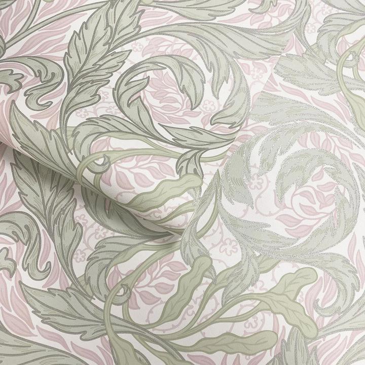 Image du produit Muriva - Papier peint motif/style Feuille VALE (1000 x 53 cm)
