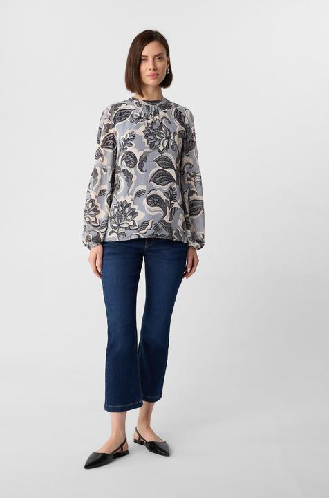 Immagine prodotto Comma Bluse Chiffonbluse mit Ballonärmeln und floralem Muster (36)