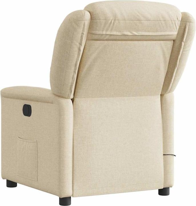 Immagine prodotto vidaXL Sedia da massaggio elettrica in tessuto crema