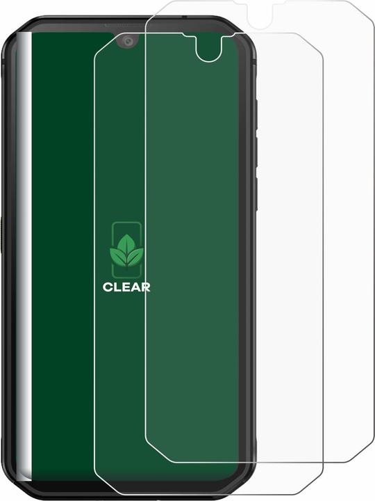 Actual product image ScreenLeaf Screen Protector sustainable Screen Protection, clear, anti-scratch (2 Piece, Blackview BV9900E)