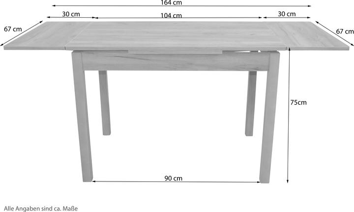 Produktbild Möbel Direkt Online Hugo II (104 x 67 x 75 cm)