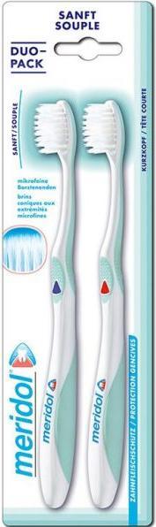 Actual product image Meridol Toothbrush gentle Duo (Soft, 1 x)