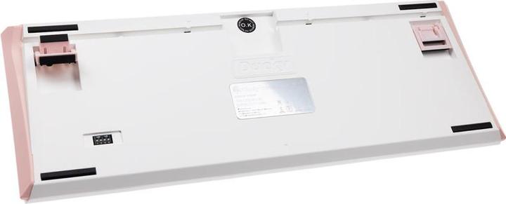 Actual product image Ducky One 3 Gossamer TKL Pink Gaming Keyboard - MX-Blue (US) (US, Cable)