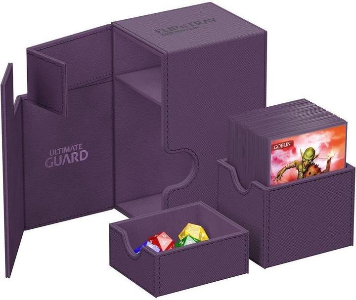 Produktbild Ultimate Guard Flip'n'Tray 80+ XenoSkin Monocolor Violet