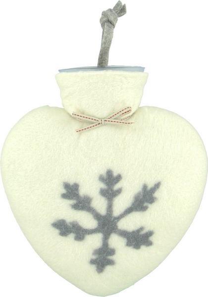 Produktbild Dorothee Lehnen Wärmeflasche Snowflake, 0.7 l, weiss (0.70 l)