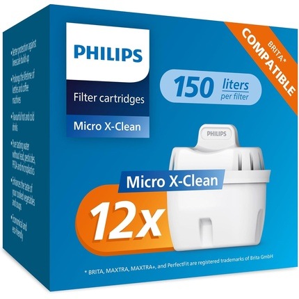 Image du produit Philips Filtre Micro Xclean (12 x)