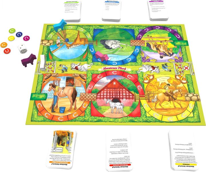 Produktbild Noris Abenteuer Pferd (Deutsch, 2 - 4 Spieler)