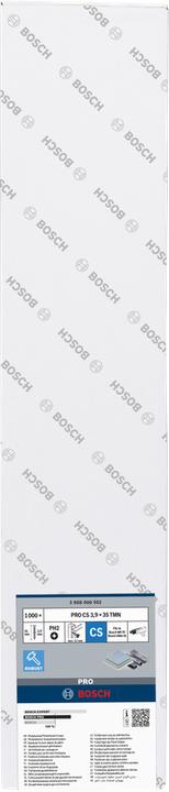 Immagine prodotto Bosch Professional Zubehör Vite per cartongesso con filettatura fine. S-F. 3,9 x 35 mm (1000 Viti per pezzo, 3,9 x 35 mm)