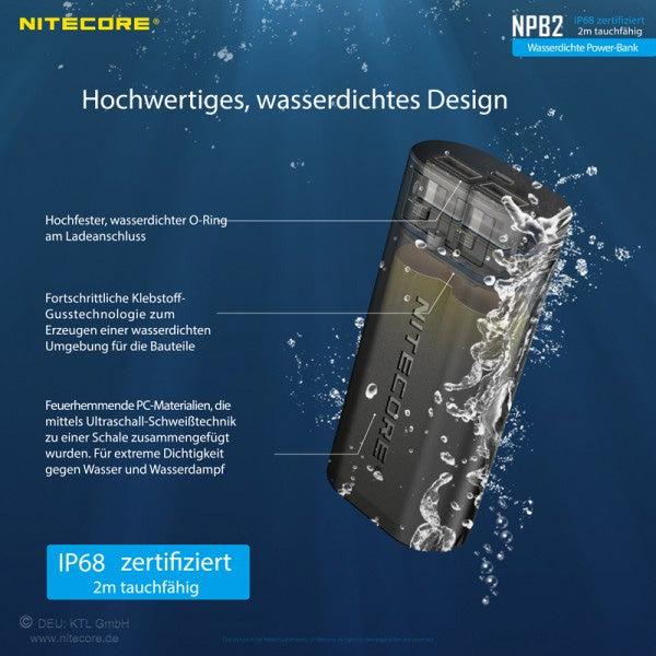 Image du produit Nitecore NPB2 (10000 mAh, 18 W)