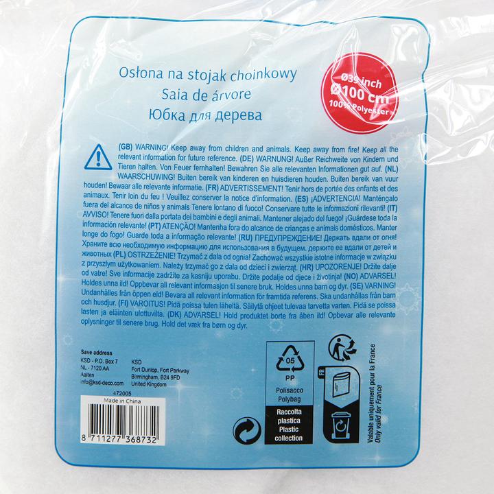 Actual product image Decoris Dekoration Polyester (Ø 100 CM)