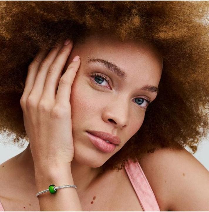 Immagine prodotto Pandora Mini ciondolo in vetro di Murano verde (Argento 925, Vetro)
