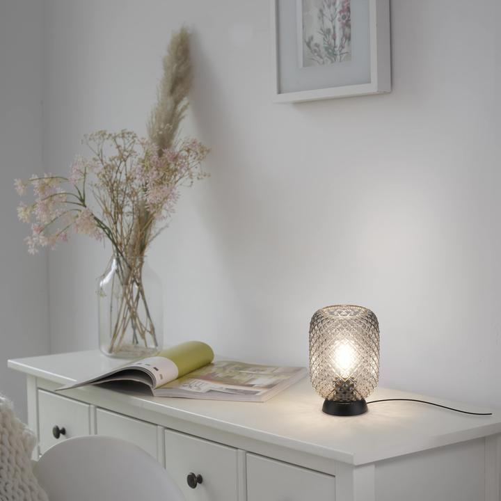 Produktbild Just Light Tischleuchte 14906-18 schwarz, E27 (E27)