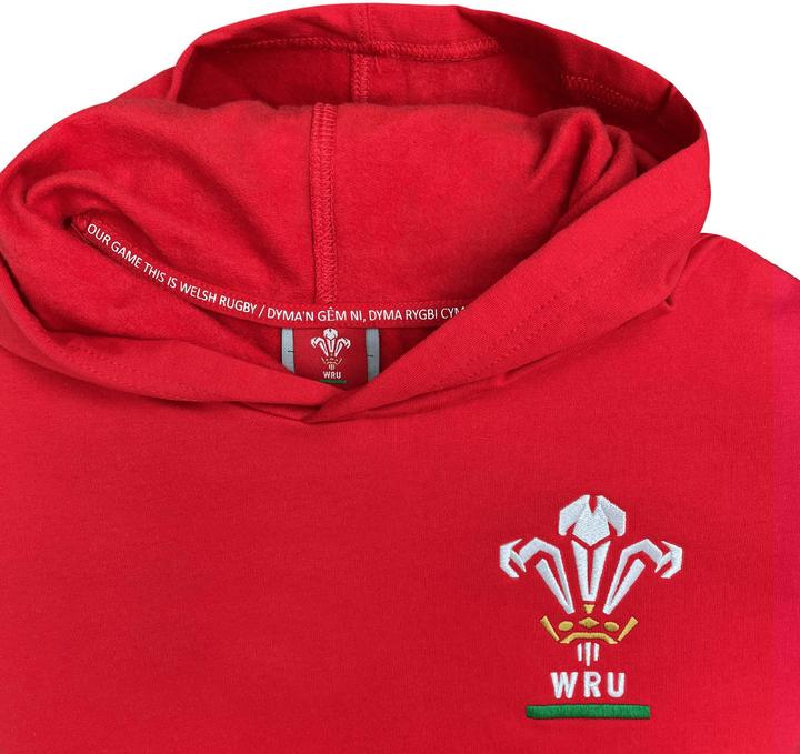 Produktbild Macron Hoodie Wales Rugby XV Merch CA Groc (4XL)