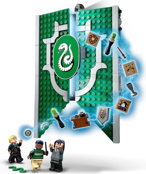 Image du produit LEGO Bannière de la maison Serpentard (76410, LEGO Harry Potter)