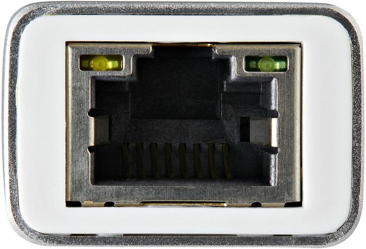 Produktbild StarTech USB-C To Gbe Adapter - Silver (USB, RJ45 (1x))