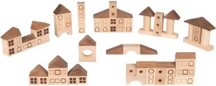 Image du produit Goki cubes en bois ville
