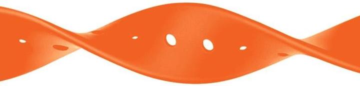 Immagine prodotto Hurtel Silikonarmband für Xiaomi 5/6 - Orange (Silicone)