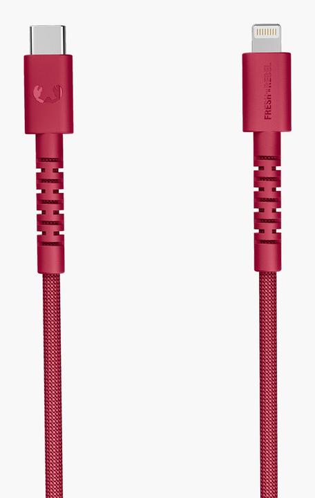 Image du produit Fresh'N Rebel Fresh 'n Rebel USB-C to Lightning Red (2 m, 30 W)