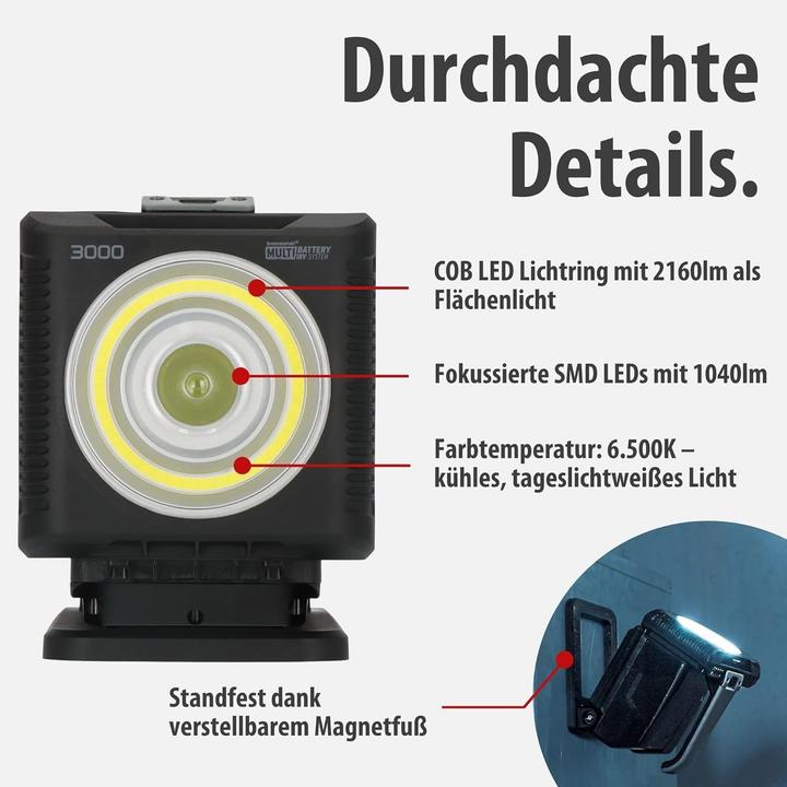 Actual product image Brennenstuhl HL 3000 (2160 lm)