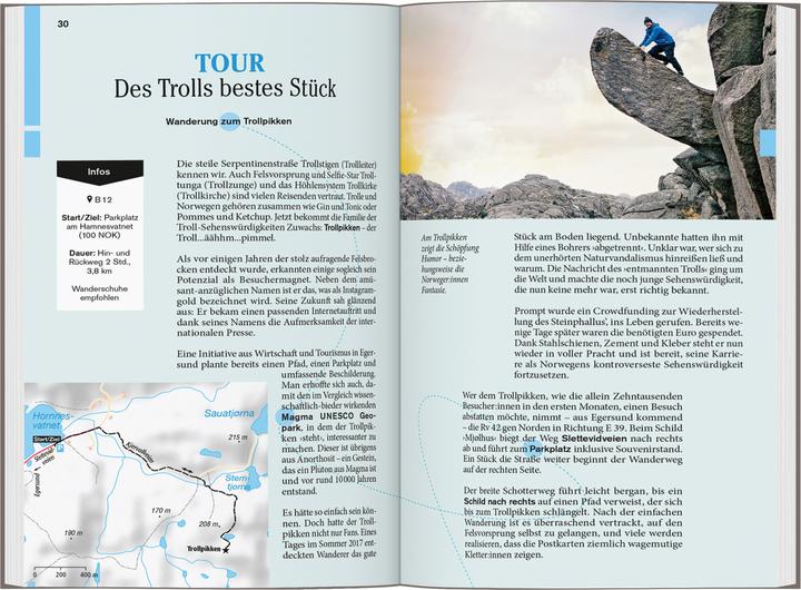 Produktbild Reise-Taschenbuch Reiseführer Norwegen, Das Fjordland (Deutsch, Marie Helen Banck, 2025)