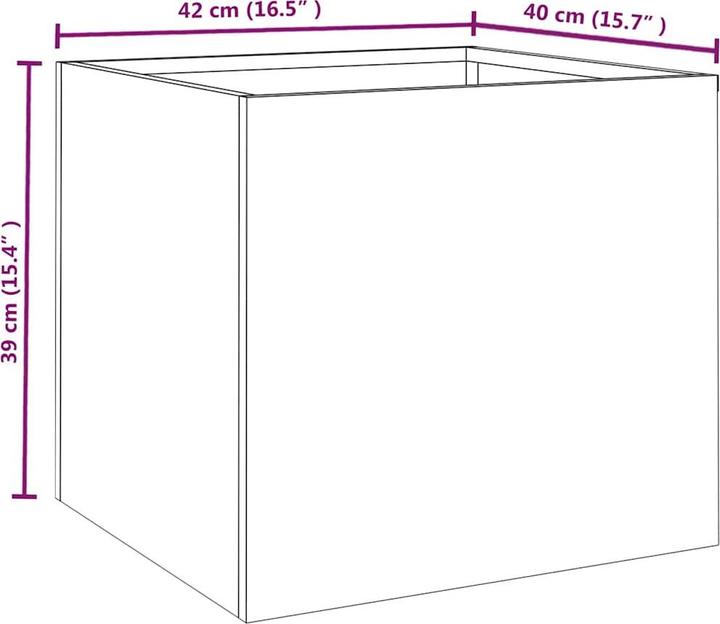 Produktbild vidaXL Pflanzgefäss
