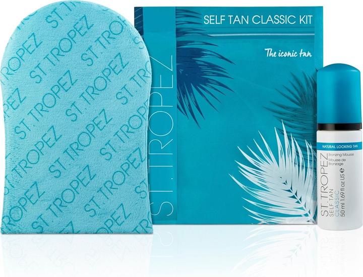 Actual product image St. Tropez Classic Mini Kit (Classic Mousse 50ml + Luxe Mitt) (Self tanning foam, 50 ml)