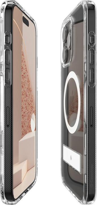 Image du produit Spigen Caseology by Capella MagSafe Kickstand - blanc transparent - iPhone 15 Pro (Apple iPhone 15 Pro)