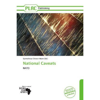 Thumbnail - National Caveats, Fachbücher