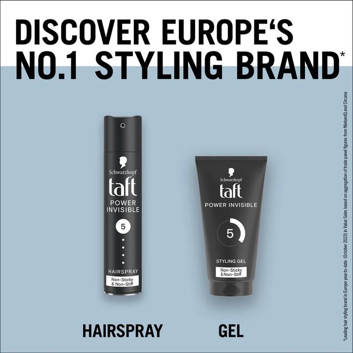 Immagine prodotto Schwarzkopf Il potere di Taft Invisibile (Cera per capelli, Gel per capelli, 150 ml)