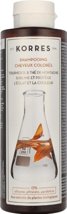 Actual product image Korres Sunflower & Mountain Tea (250 ml, Liquid shampoo)