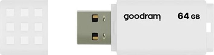 Actual product image Goodram UME2 UME2-0640W0R11 Pendrive (64 GB, USB 2.0, white) (64 GB, USB-A)