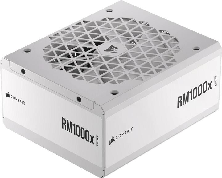 Immagine prodotto Corsair RMx Shift White Series, RM1000x Shift White, 1000 Watt, certificato 80 PLUS GOLD, alimentazione (1000 W)