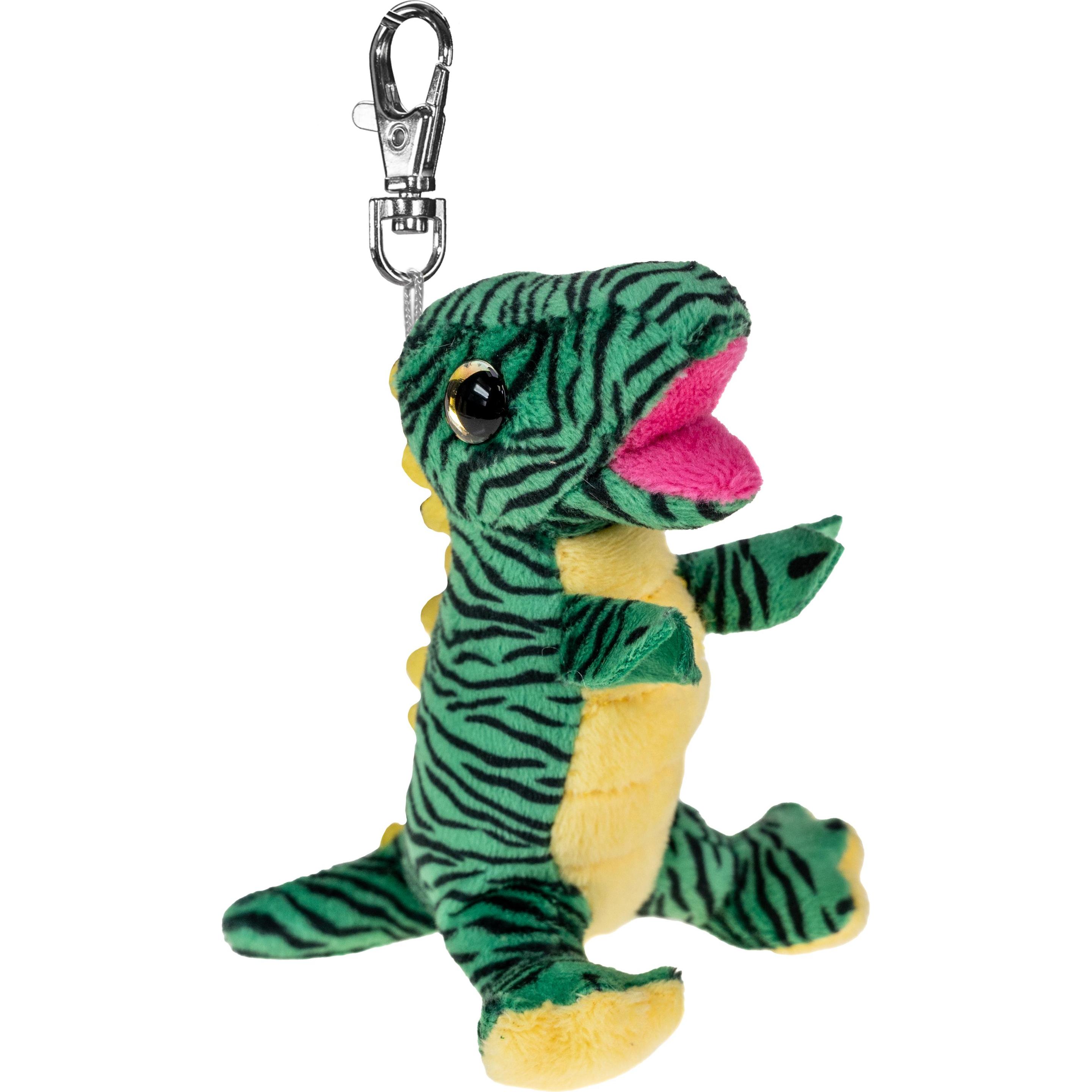 Lumo Stars, Unisex, Schlüsselanhänger, Schlüsselanhänger – Dino T-Rex, 8,5 cm, Grün
