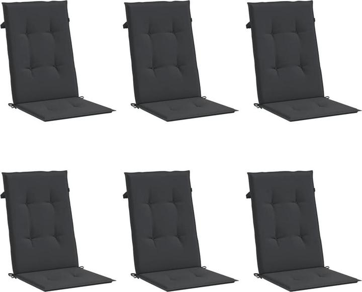 Produktbild vidaXL Gartenstuhlauflage für Hochlehner (120 x 50 cm)